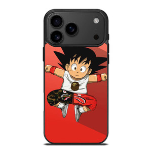 LITTLE SON GOKU CAMO BAPE SHARK iPhone 17 Pro Max Case Cover