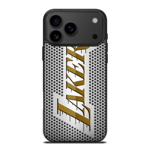 LOS ANGELES LAKERS METAL LOGO iPhone 17 Pro Max Case Cover
