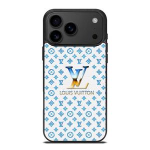 LOUIS VUITTON LV BLUE PATERN ICON LOGO iPhone 17 Pro Max Case Cover