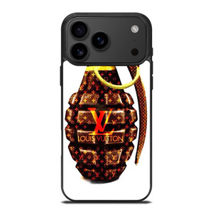 LOUIS VUITTON LV LOGO GOLDEN GRENADE iPhone 17 Pro Max Case Cover