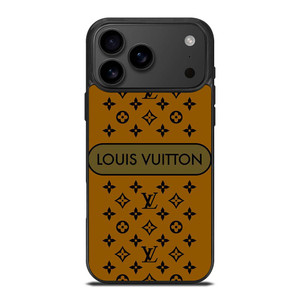 LOUIS VUITTON PATTERN LV LOGO ICON GOLD iPhone 17 Pro Max Case Cover