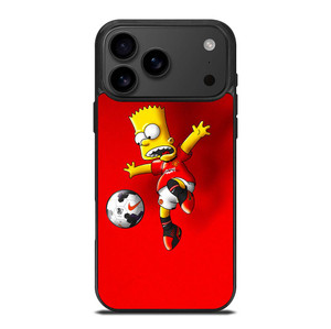 MANCHESTER UNITED BART SIMPSON iPhone 17 Pro Max Case Cover