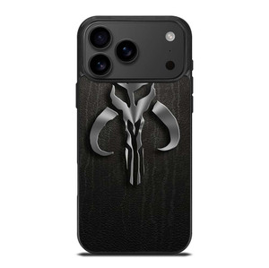 MANDALORIAN LEATHER LOGO iPhone 17 Pro Max Case Cover