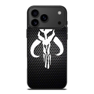 MANDALORIAN METAL CARBON LOGO iPhone 17 Pro Max Case Cover