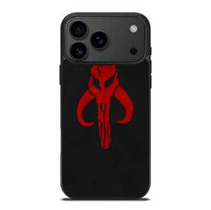 MANDALORIAN RED SKULL LOGO iPhone 17 Pro Max Case Cover