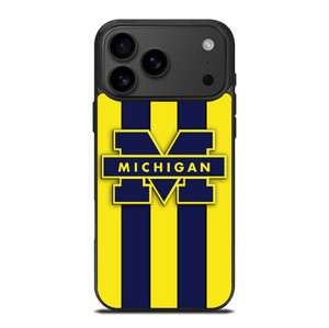 MICHIGAN WOLVERINES SYMBOL iPhone 17 Pro Max Case Cover