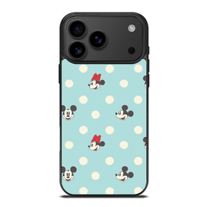 MICKEY AND MINNIE MOUSE DISNEY POLKADOTS iPhone 17 Pro Max Case Cover