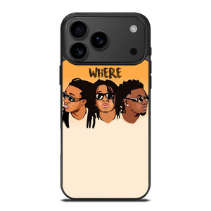 MIGOS WHERE iPhone 17 Pro Max Case Cover