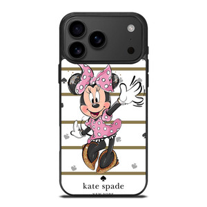 MINNIE MOUSE DISNEY KATE SPADE NEW YORK LOGO iPhone 17 Pro Max Case Cover