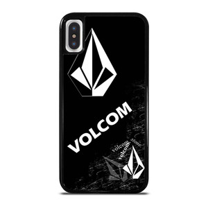 VOLCOM BLACK LOGO iPhone X / XS Case Cover VOLCOM BLACK LOGO iPhone X / XS Case Cover