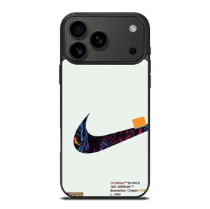 OFF WHITE FOR NIKE AIR JORDAN LOGO iPhone 17 Pro Max Case Cover
