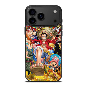 ONE PIECCE LUFFY AND FRIENDS iPhone 17 Pro Max Case Cover