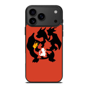 POKEMON CHARMANDER CHARMELEON CHARIZARD iPhone 17 Pro Max Case Cover