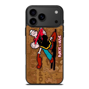 POPEYE AND OLIVE DANCE iPhone 17 Pro Max Case Cover