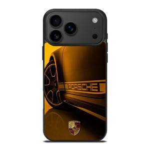 PORSCHE LOGO CAR YELOOW iPhone 17 Pro Max Case Cover