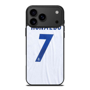 RONALDO CR7 JERSEY REAL MADRID iPhone 17 Pro Max Case Cover