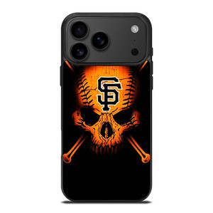 SAN FRANCISCO GIANTS LOGO BASEBALL SKULL iPhone 17 Pro Max Case Cover