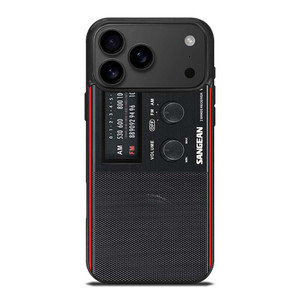 SANGEAN RED RADIO iPhone 17 Pro Max Case Cover