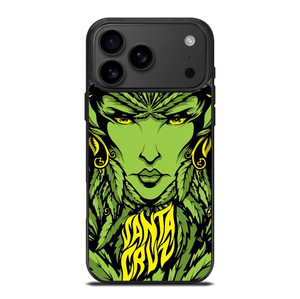 SANTA CRUZ SKATEBOARD LADY LEAFS iPhone 17 Pro Max Case Cover