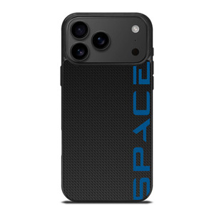 SPACE X LOGO CARBON iPhone 17 Pro Max Case Cover