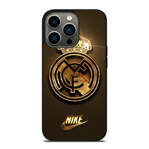 REAL MADRID GOLD LOGO iPhone 13 Pro Case Cover REAL MADRID GOLD LOGO iPhone 13 Pro Case Cover