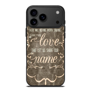 THE AVETT BROTHERS QUOTES iPhone 17 Pro Max Case Cover