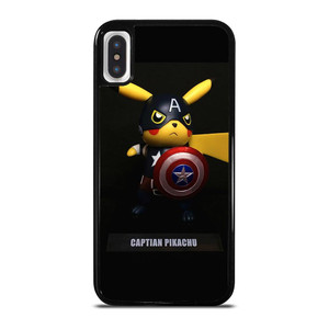 POKEMON CAPTAIN PIKACHU iPhone X / XS Case Cover POKEMON CAPTAIN PIKACHU iPhone X / XS Case Cover