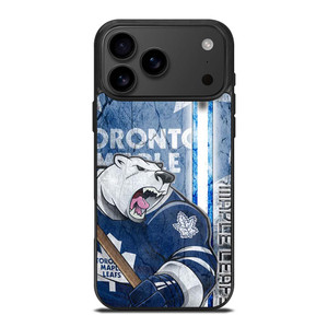 TORONTO MAPLE LEAFS LOGO BEAR MASCOT iPhone 17 Pro Max Case Cover