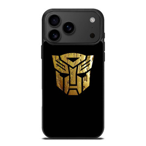 TRANSFORMERS AUTOBOT LOGO GOLD iPhone 17 Pro Max Case Cover