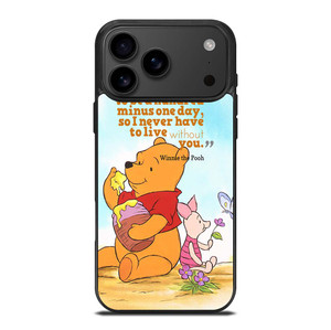 WINNIE THE POOH QUOTE Disney iPhone 17 Pro Max Case Cover