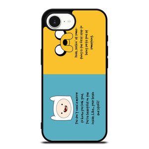 ADVENTURE TIME QUOTE iPhone 16e Case Cover