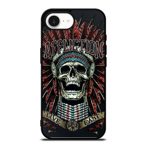AFFLICTION SKULL INDIAN iPhone 16e Case Cover