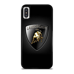 BLACK LAMBORGHINI LOGO iPhone X / XS Case Cover