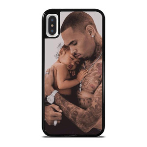 CHRIS BROWN AND BABY iPhone X / XS Case Cover CHRIS BROWN AND BABY iPhone X / XS Case Cover