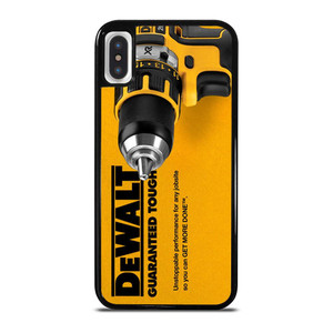DEWALT GUARANTEED TOUGH LOGO iPhone X / XS Case Cover DEWALT GUARANTEED TOUGH LOGO iPhone X / XS Case Cover