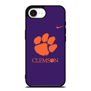 CLEMSON TIGERS LOGO UNIVERSITY FOOTBALL PAW NIKE ICON iPhone 16e Case Cover