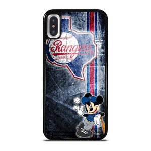 TEXAS RANGERS MICKEY MOUSE BASEBALL CLUB iPhone X / XS Case Cover