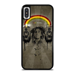 BOB MARLEY RASTA REGGAE ART iPhone X / XS Case Cover