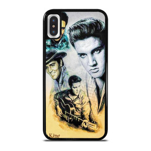 ELVIS PRESLEY ART THE KING iPhone X / XS Case Cover ELVIS PRESLEY ART THE KING iPhone X / XS Case Cover