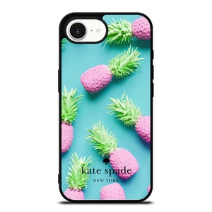 KATE SPADE NEW YORK LOGO SUMMER PINEAPPLE ICON iPhone 16e Case Cover