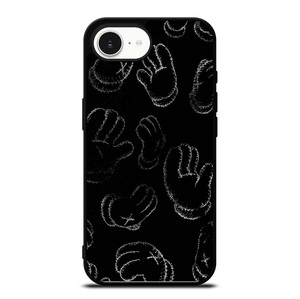 KAWS BLACK GLOVES iPhone 16e Case Cover