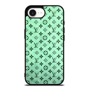 LOUIS VUITTON LOGO GREEN ICON PATTERN iPhone 16e Case Cover