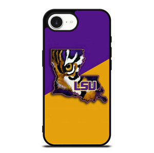 LSU TIGERS LOGO LOUSIANA STATE UNIVERSITY BASKETBALL iPhone 16e Case Cover