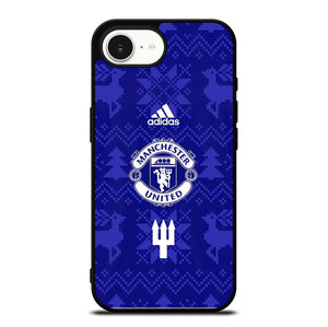 MANCHESTER UNITED FC LOGO FOOTBALL BLUE ICON iPhone 16e Case Cover