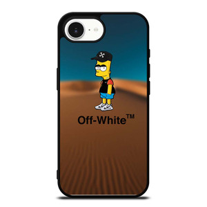 OFF WHITE BART SIMPSONS iPhone 16e Case Cover