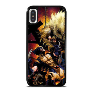 WOLVERINE VS SABRETOOTH iPhone X / XS Case Cover WOLVERINE VS SABRETOOTH iPhone X / XS Case Cover