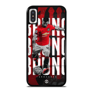 BRUNO FERNANDES MANCHESTER UNITED iPhone X / XS Case Cover BRUNO FERNANDES MANCHESTER UNITED iPhone X / XS Case Cover