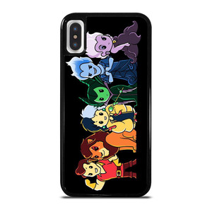 DISNEY VILLAINS CHIBI iPhone X / XS Case Cover DISNEY VILLAINS CHIBI iPhone X / XS Case Cover