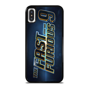 DOM FAST AND FURIOUS 9 LOGO iPhone X / XS Case Cover DOM FAST AND FURIOUS 9 LOGO iPhone X / XS Case Cover
