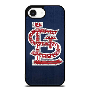 ST. LOUIS CARDINALS BASEBALL WOODEN LOGO iPhone 16e Case Cover